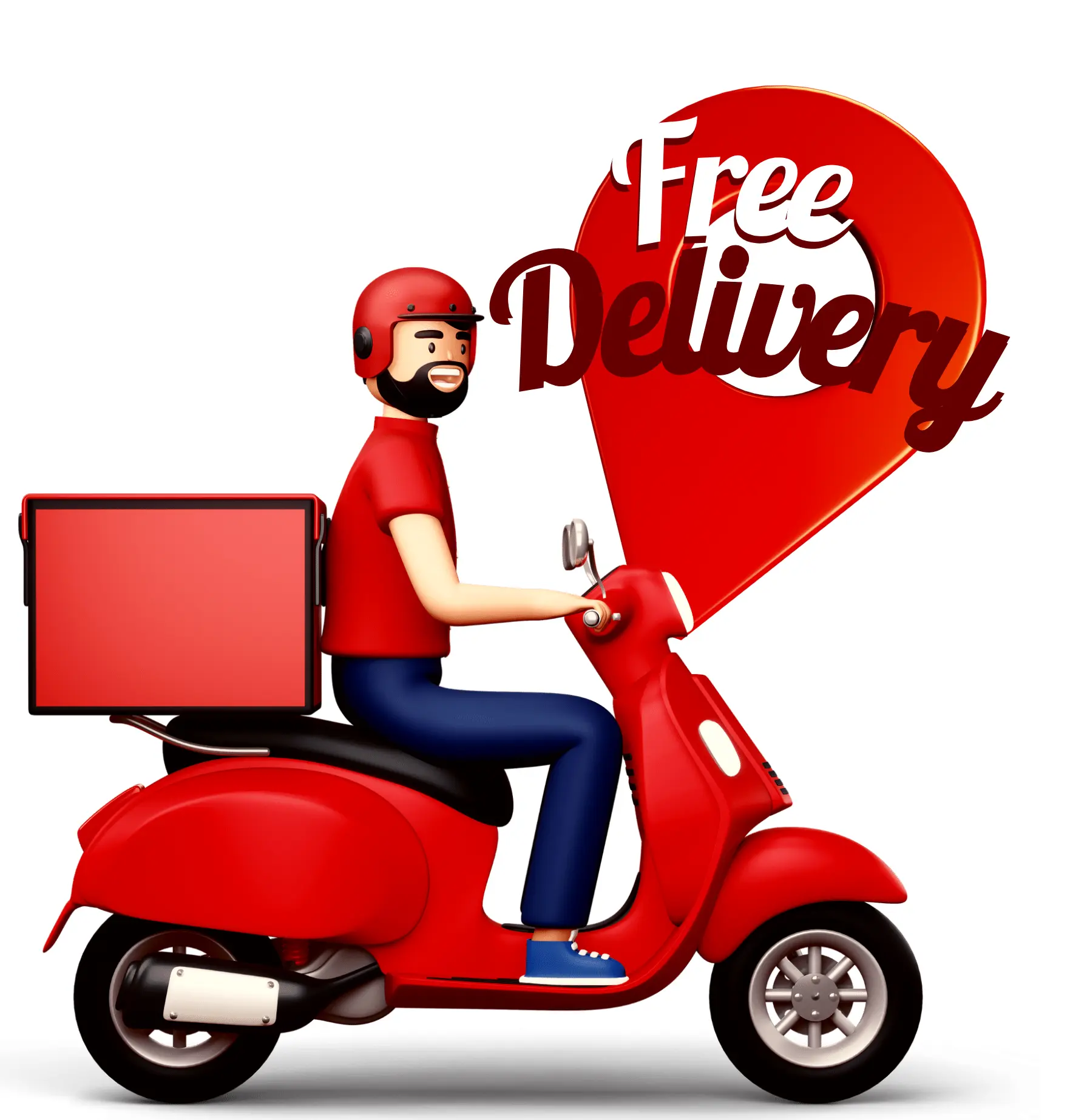 Delivery Time: 8 AM – 8 PM