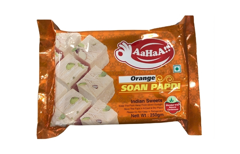 AAHAA SOAN PAPDI ORANGE 250G