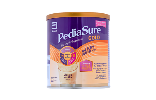 ABBOTT PEDIASURE GOLD  CLASSIC VANILA FLAVOUR 380G