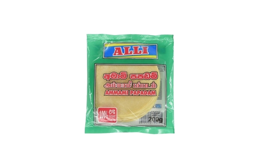 ALLI AMMAMI PAPADAM 200G