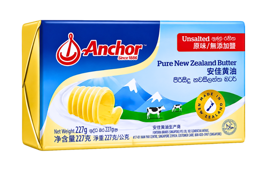 ANCHOR UNSALTED BUTTER 227G