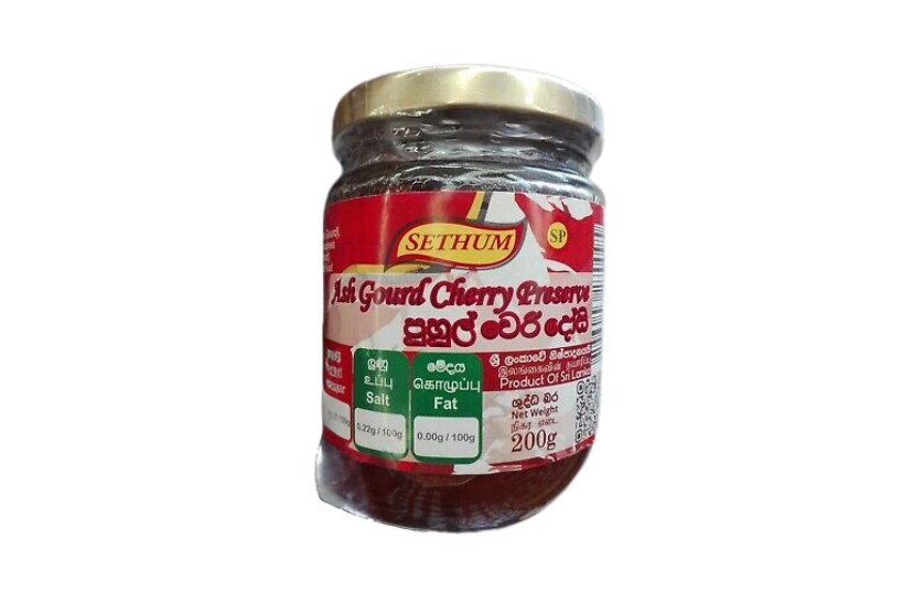 ASH GOURD CHERRY PRESERVE 200G