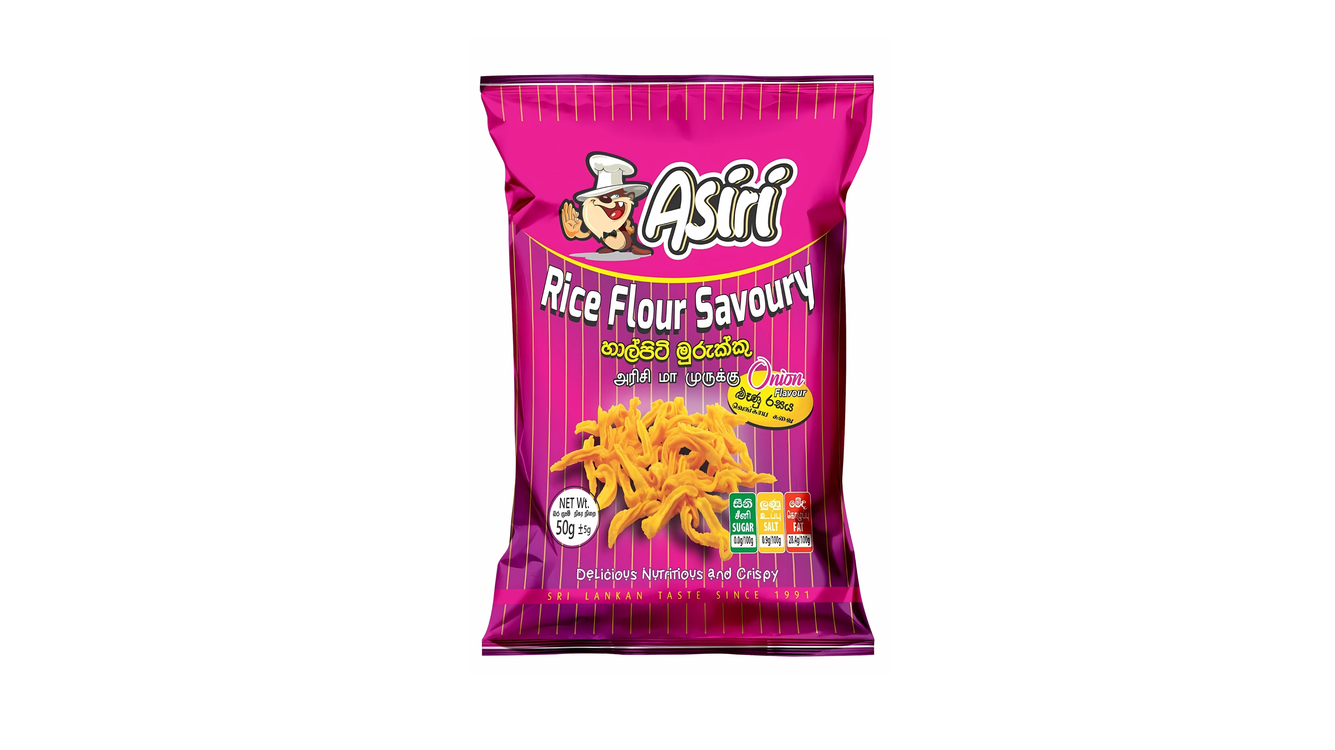 ASIRI RICE FLOUR SAVOURY ONION 50G