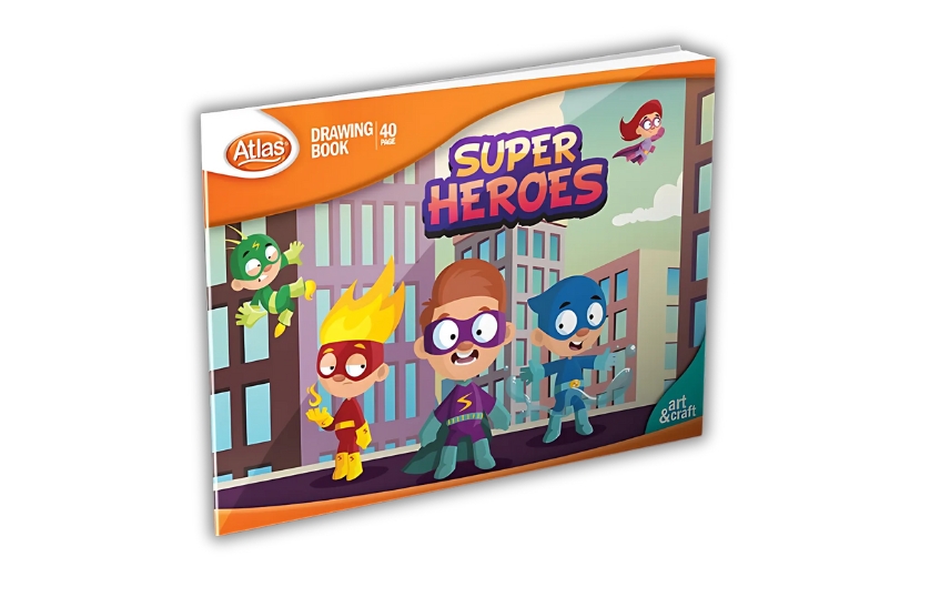 ATLAS A4 DRAWING BOOK 40 PAGES