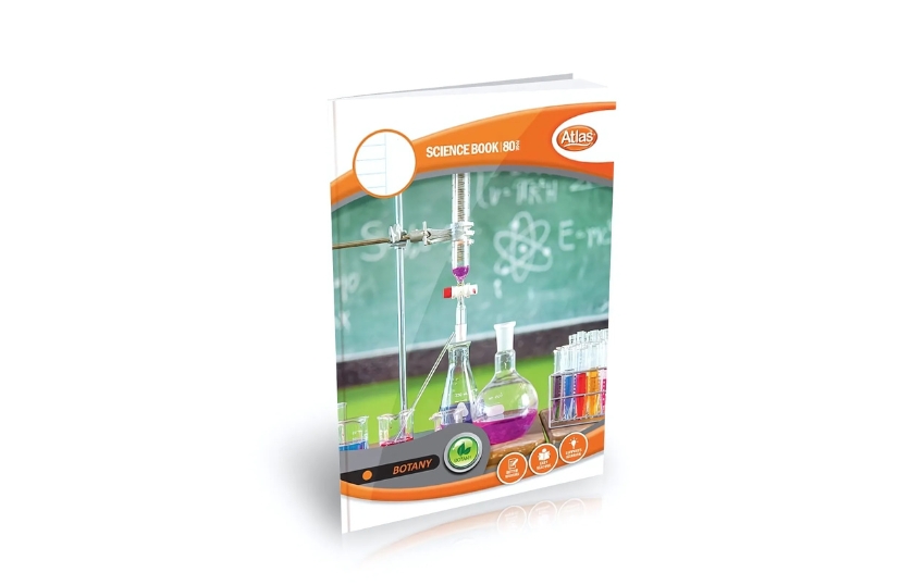 ATLAS A4 SCIENCE BOOK BOTANY 80PAGES