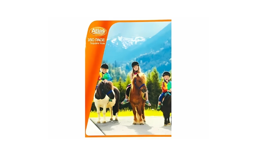 ATLAS A4 SQUARE RULED 160 PAGE