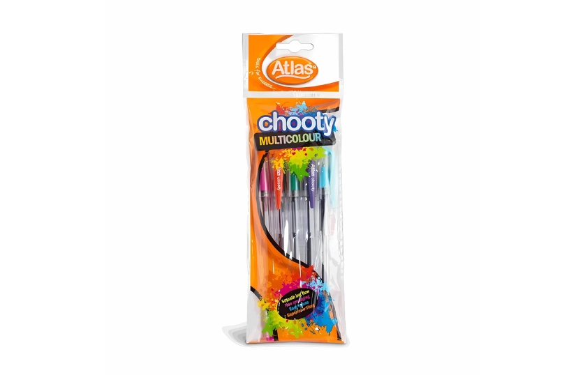 ATLAS CHOOTY T MULTICOLOUR5 IN 1 PACK