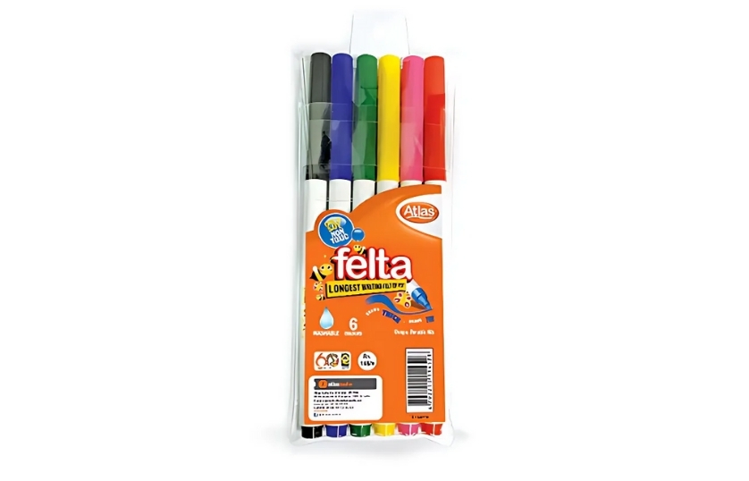 ATLAS FELTA COLOUR PENS - 06