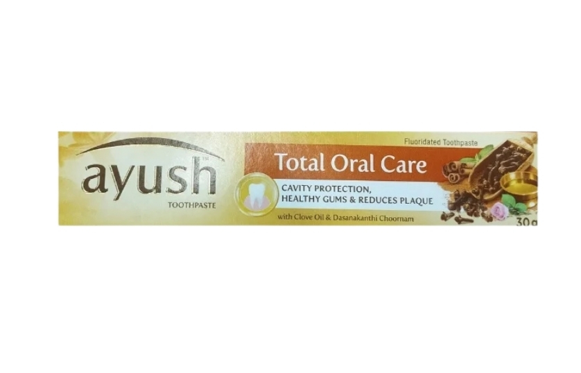 AYUSH TOTAL ORAL CARE TOOTHPASTE 30G