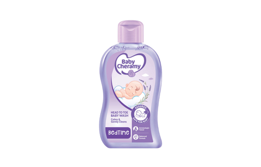 BABY CHERAMY BED TIME HEAD TO TOE BABY WASH 200ML