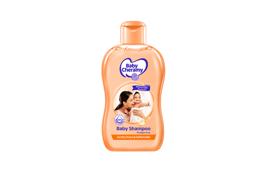 BABY CHERAMY GENTLY CLEANS & SOFTENS HAIR BABY SHAMPOO