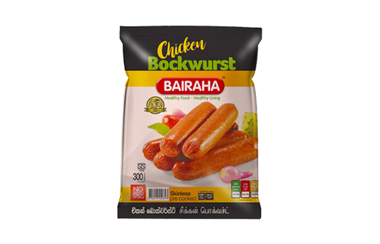 BAIRAHA CHICKEN  BOCKWURST 300G