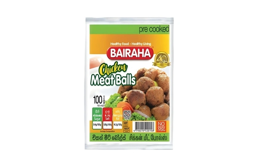 BAIRAHA CHIKEN MEAT BALLS 100G