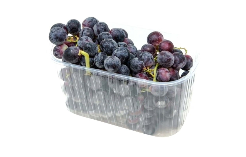BLACK GRAPES 500G (BOX)