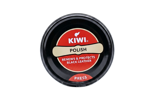 BLACK LEATHER SHOU POLIS 36G