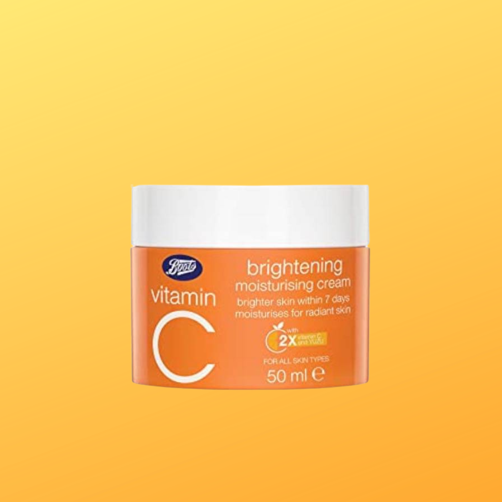 BOOTS VITAMIN C BRIGHTENING MOISTURISING CREAM 50ML