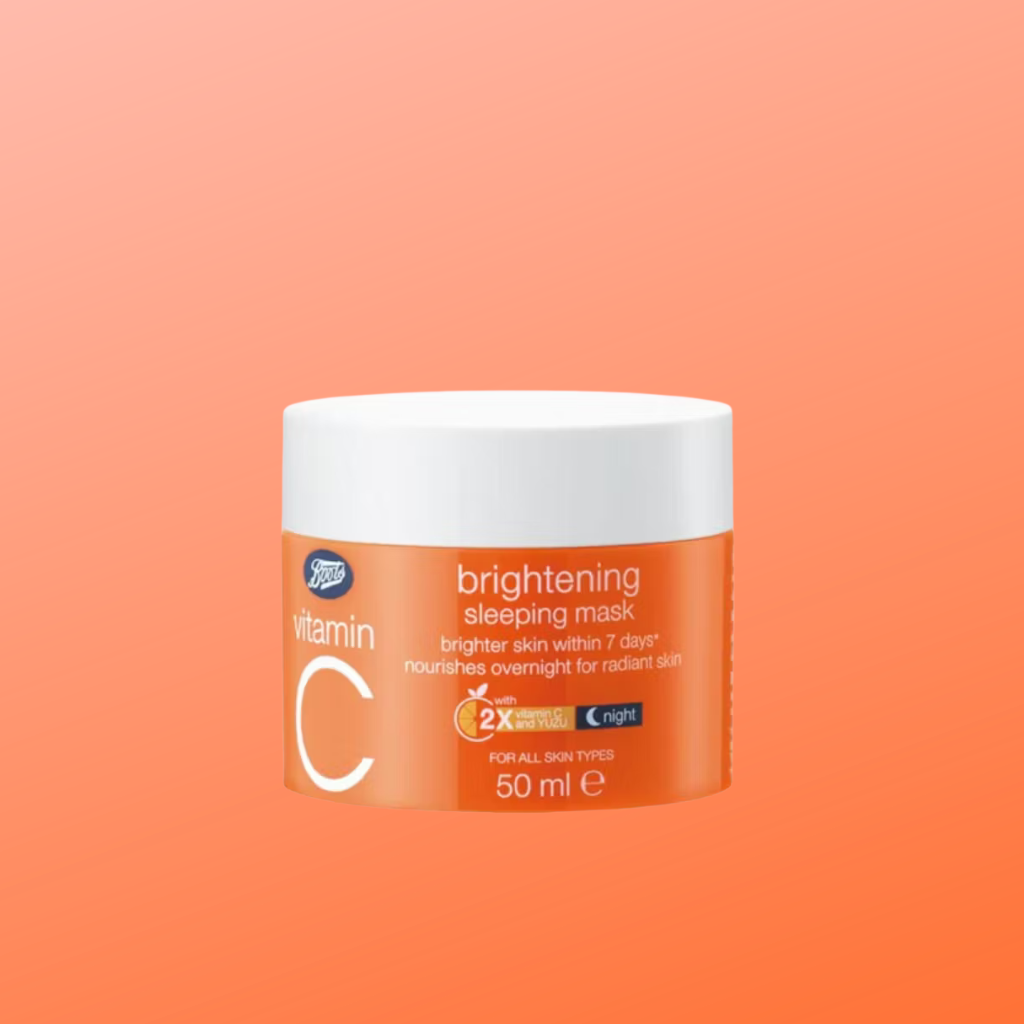 BOOTS VITAMIN C BRIGHTENING SLEEPING MASK 50ML