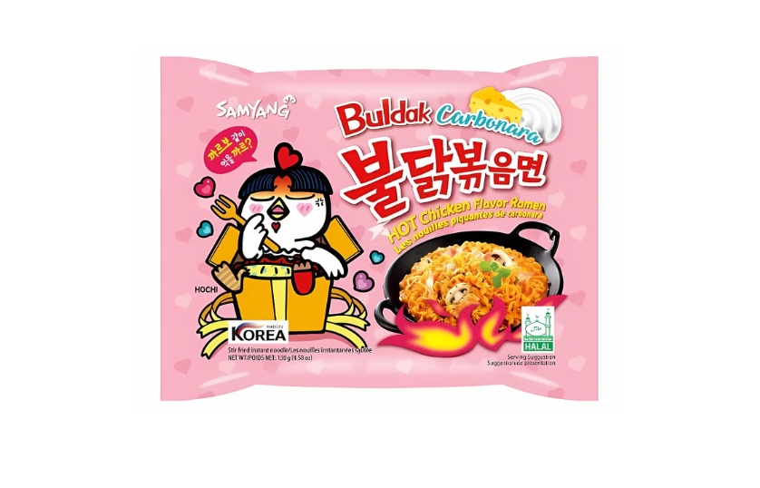 BULDAK RAMEN CARBONARA HOT CHICKEN FLAVOR 130G