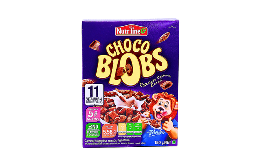 CBL NUTRILINE CHOCO BLOBS 150G