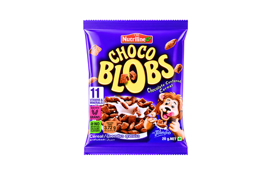 CBL NUTRILINE CHOCO BLOBS 20G