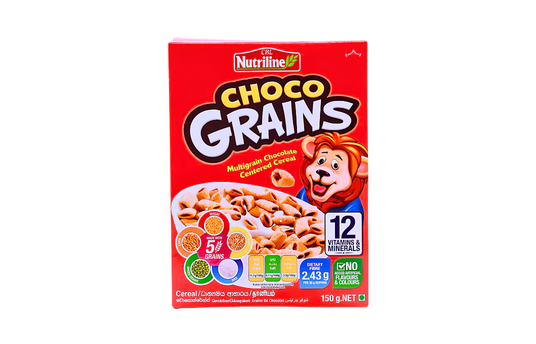 CBL NUTRILINE CHOCO GRAINS 150G