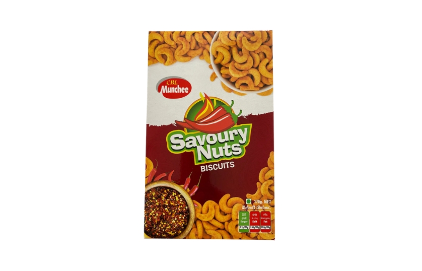 CBL SAVOURY NUTS 170G