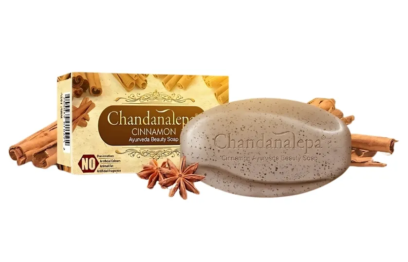 CHANDANALEPA CINNAMON AYURVEDA SOAP 100G
