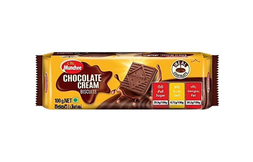 CHOCOLATE CREAM BISCUIT 100G
