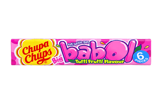 CHUPA CHUPS BIIG BABOL TUTTTI FRUTTI BUBBLE GUM