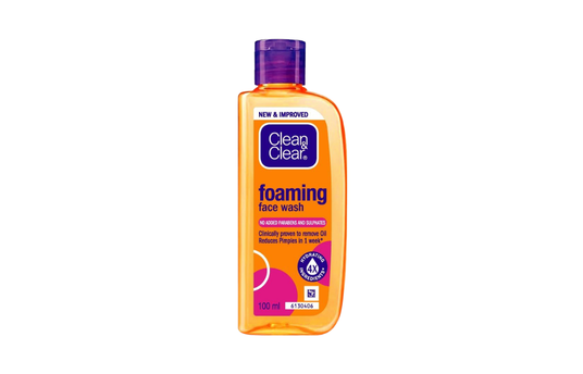 CLEAN & CLEAR FOAMING FACE WASH 100ML