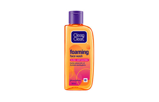 CLEAN & CLEAR FOAMING FACE WASH 50ML