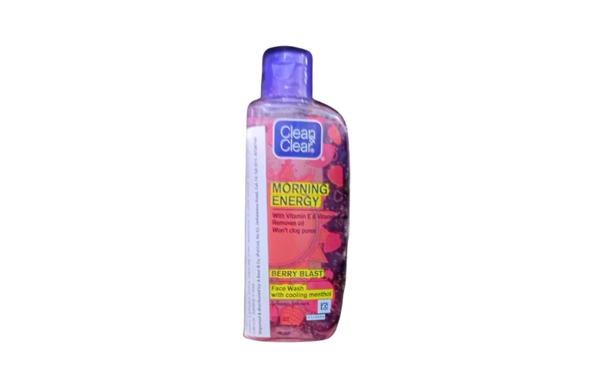 CLEAN & CLEAR MORNING ENERGY BERRY BLAST FACE WASH 100ML