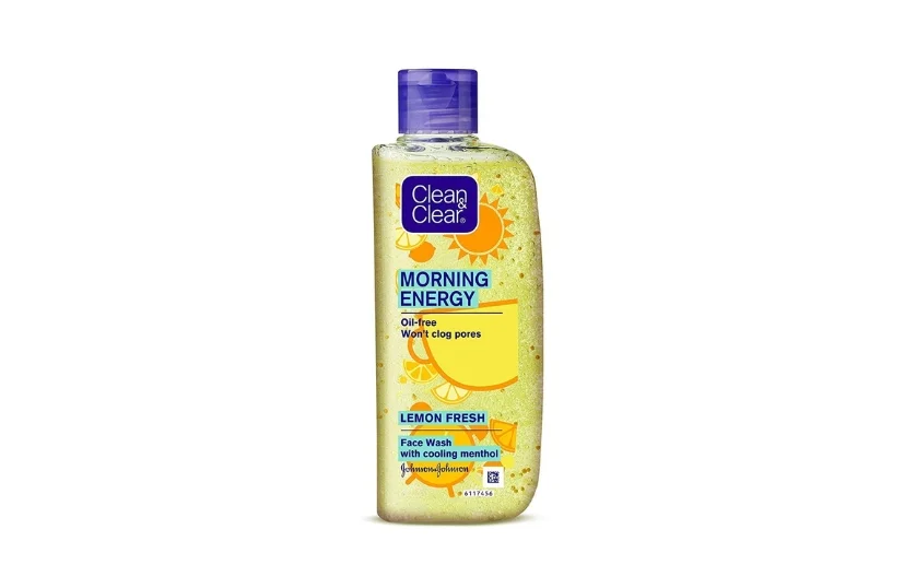 CLEAN & CLEAR MORNING ENERGY LEMON FRESH FACE WASH 50ML