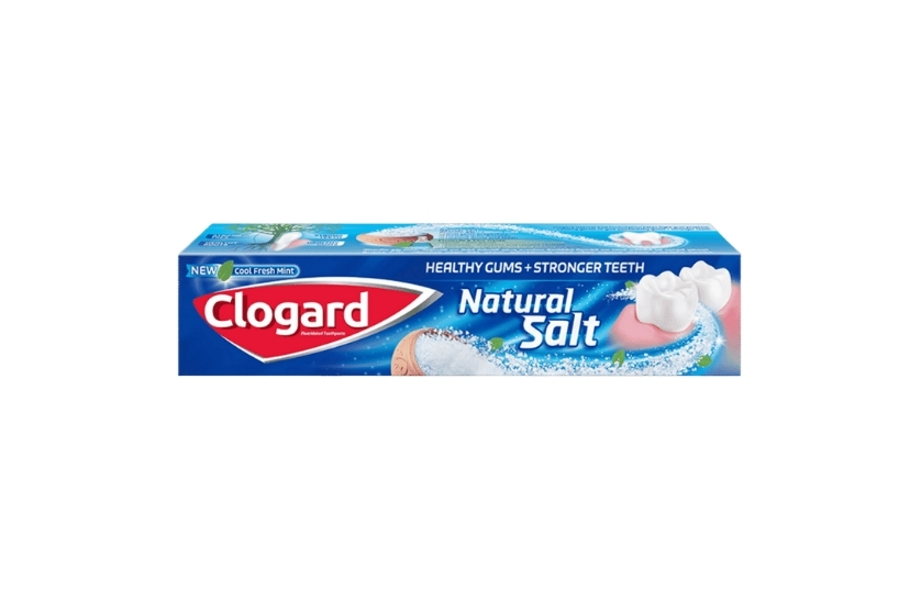 CLOGARD NATURAL SALT TOOTHPASTE 160G