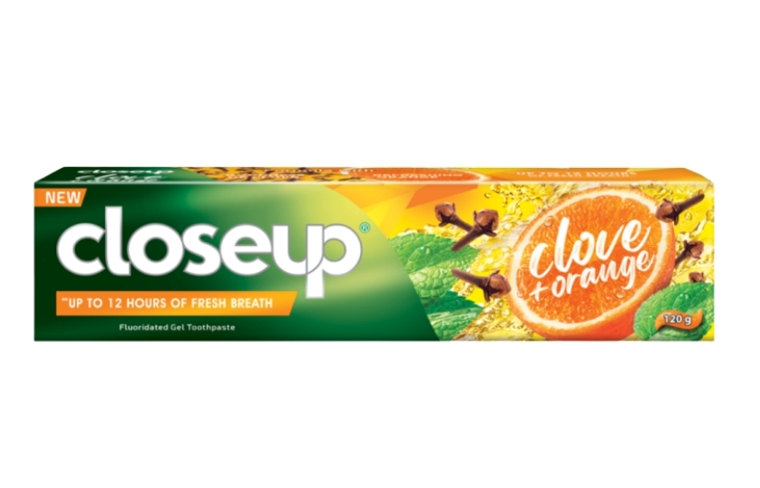 CLOSEUP CLOVE & ORANGE TOOTHPASTE 160G