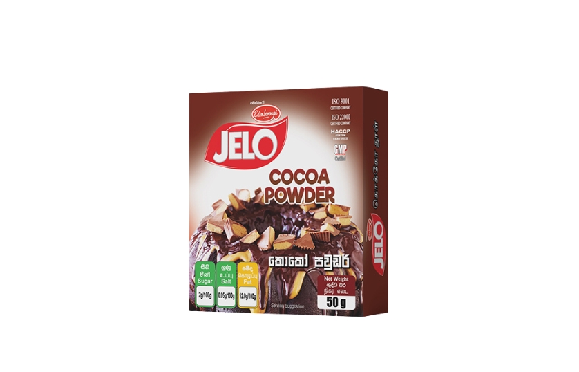EDINBOROUGH JELO COCOA POWDER 50G