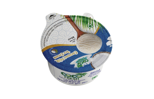 COCO FRESH VANILA FLAVOURED COCONUT MILK ICE CREAM 80ML