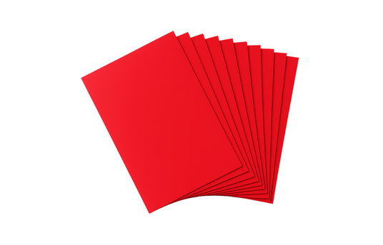 COLOUR PAPER RED