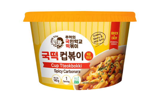 COOK - TOK TTEOKBOKKI SPICY CARBONARA 140G