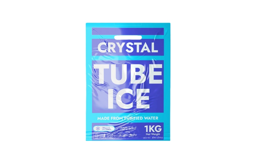 CRYSTAL TUBE ICE CUBE 1KG