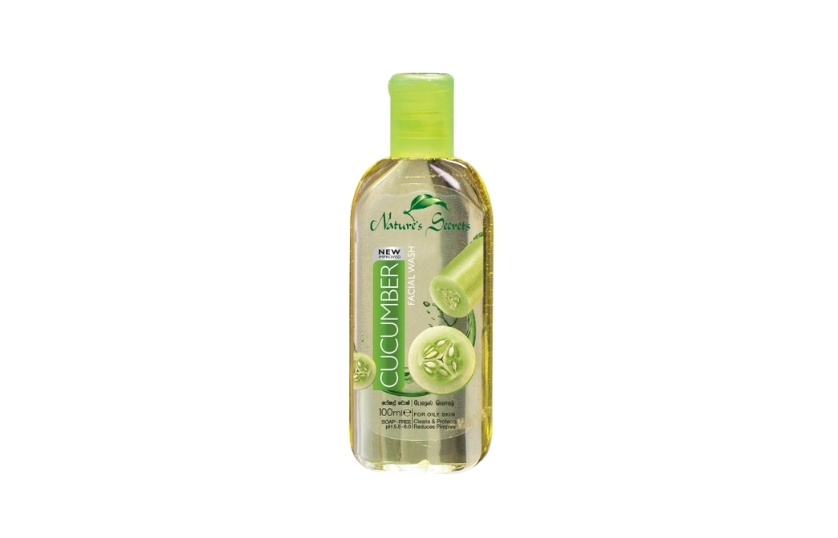 NATURE'S SECRETS CUCUMBER FACIAL WASH 225ML