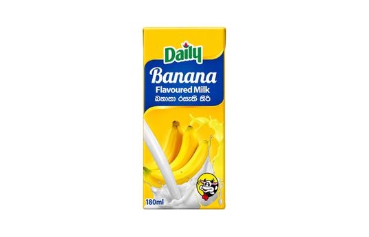 DAILY BANANA FLAVOURED MILK 180ML
