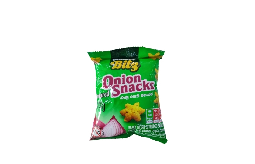 DAINTEE BITZ ONION FLAVOURED SNACKS 10G