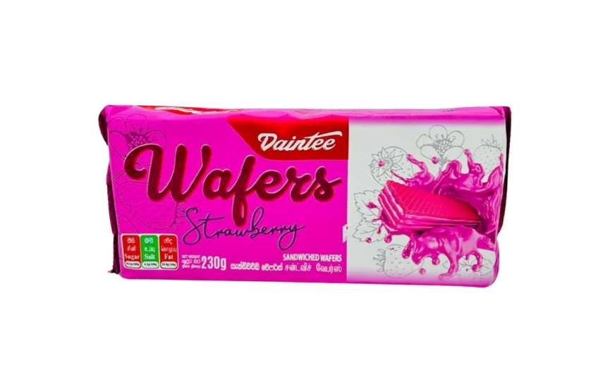 DAINTEE STAWBERRY WAFERS 230G