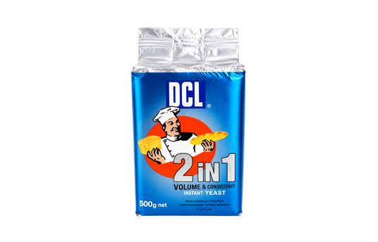 DCL 2 IN 1 YEAST 500G