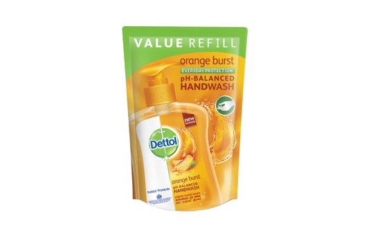 DETTOL  ORANGE BURST HAND WASH 175ML