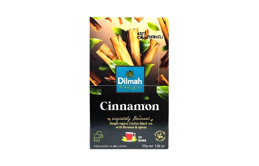 DILMAH CINNAMON BLACK TEA 30G (20 BAGS)