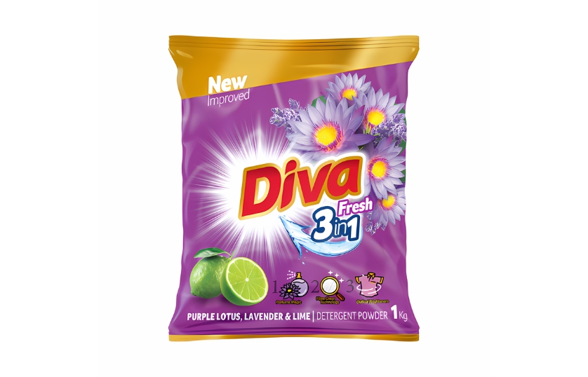 DIVA LAVENDER & LIME DETERGENT 1KG