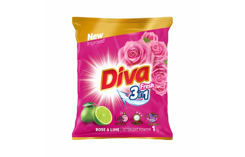 DIVA FRESH ROSE & LIME 1KG