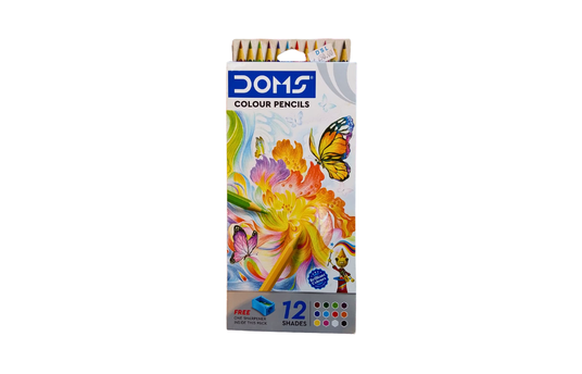 DOMS COLOUR PENCIL 12